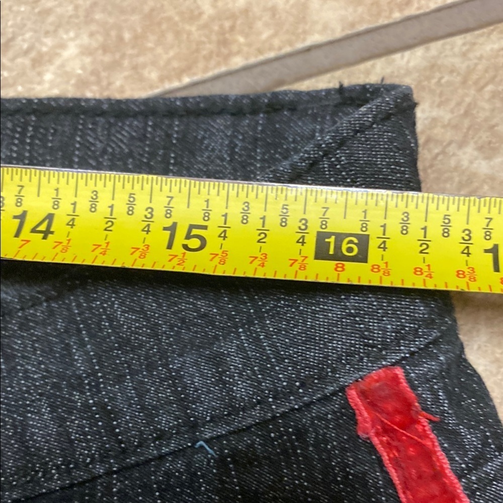 Denim 24/7 Black Wide Leg Jeans with Vibrant Embellishments Fall Denim - Picture 9 of 13